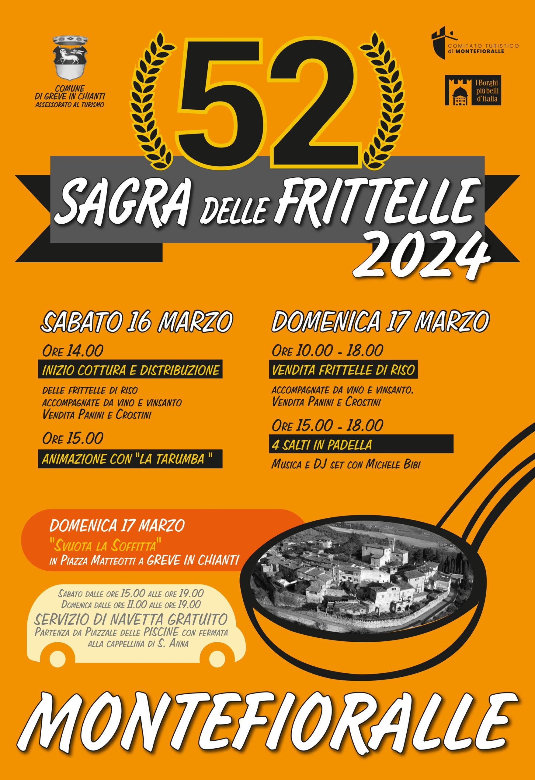 Sagra delle frittelle a Montefioralle