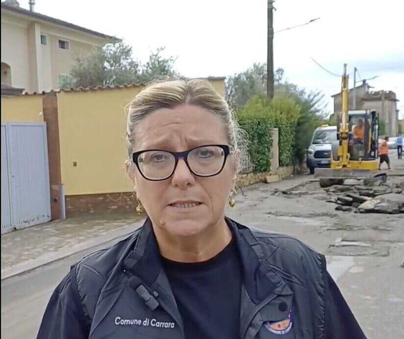 Nubifragio a Massa e Carrara, disagi e allagamenti in mattinata